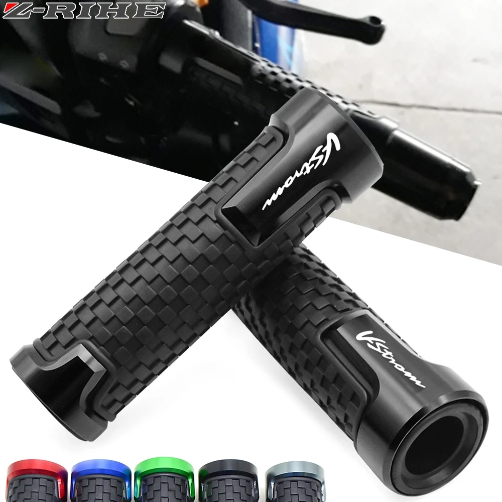 

7/8" 22MM Motorcycle accessories handlebar grip handle bar handlebar grips For Suzuki V-Strom DL650 DL1000 Vstorm DL 650 1000
