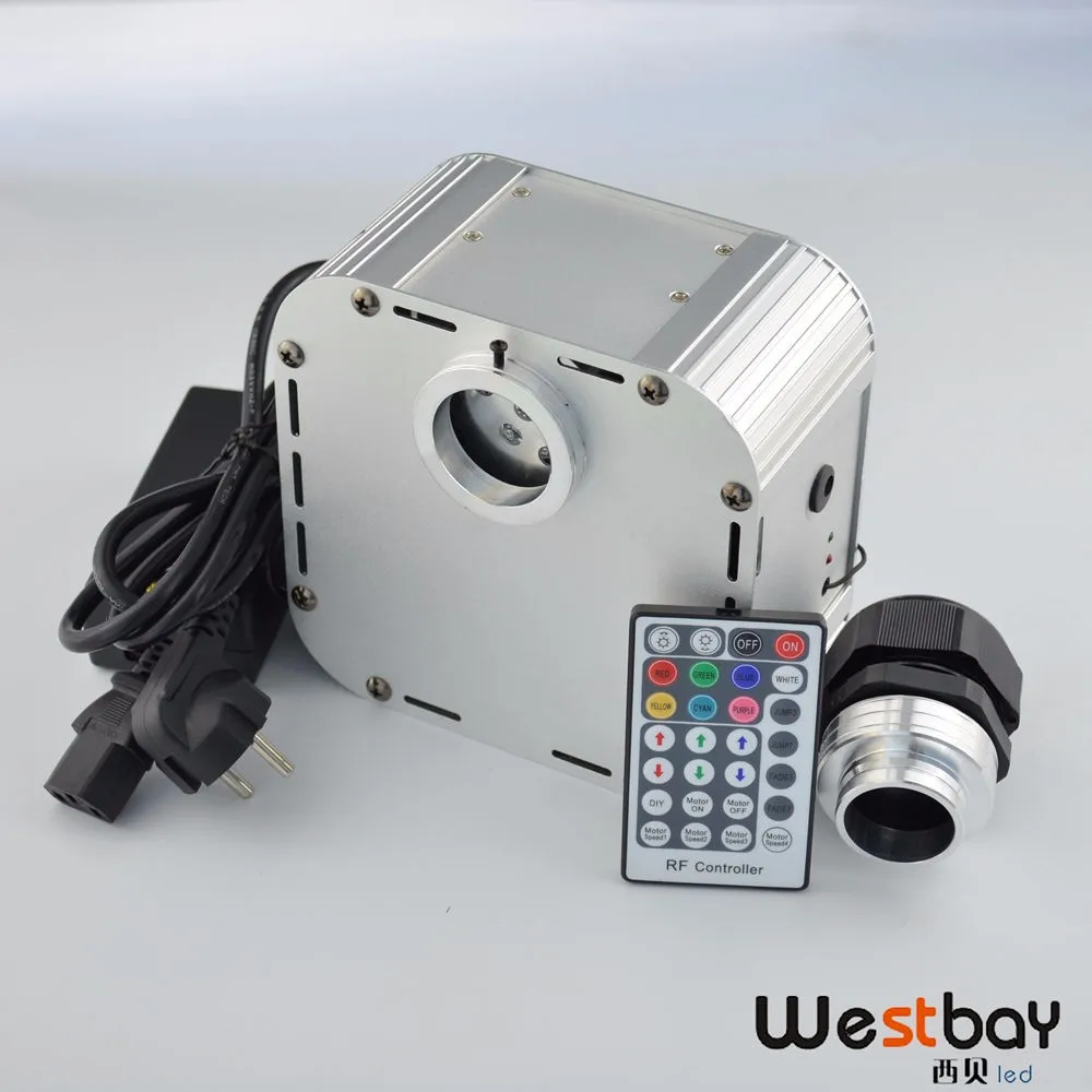 32W RGB 4-speed Twinkle LED Fiber Optic star ceiling kit +28key RF remote