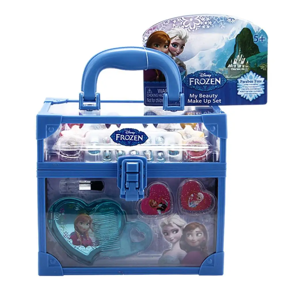

Beauty Toys Makeup Box Set Girl Princess Elsa Anna Pretend Play Fashion Toys for Children Kids Birthday Gift