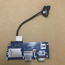 Для D E L inspiron 14 5468 7460 USB SD карты VGA небольшой доска для LS-D822P