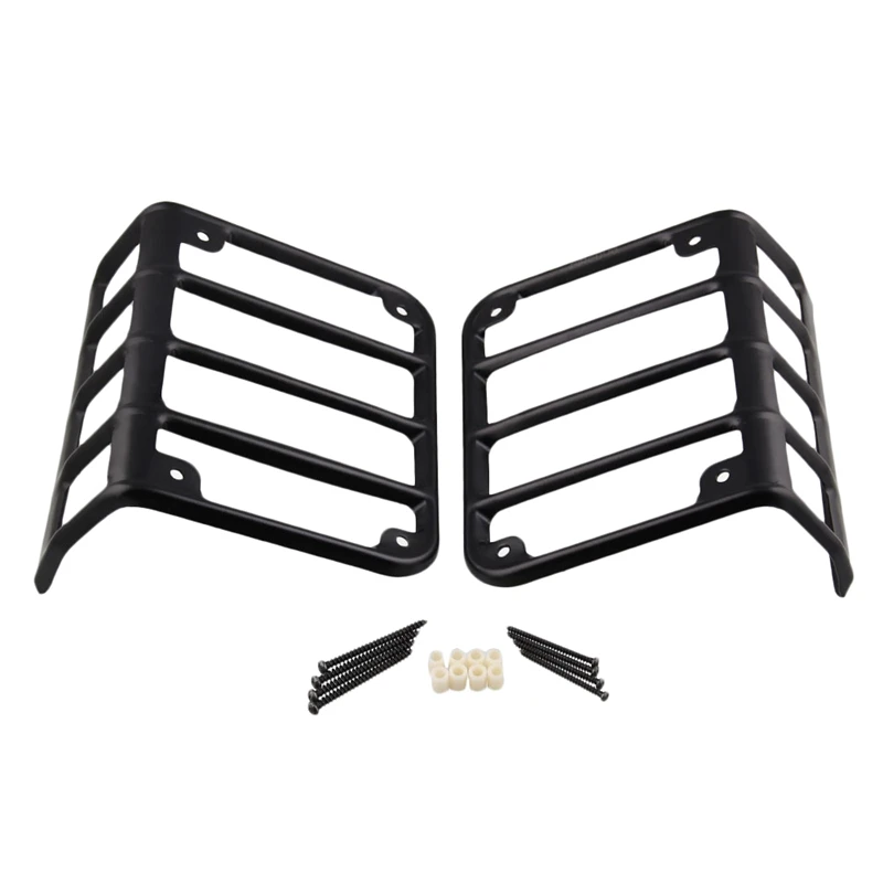 Задние задние фонари защитные чехлы подходят для Jeep Wrangler Jk матовый 07-17(пара