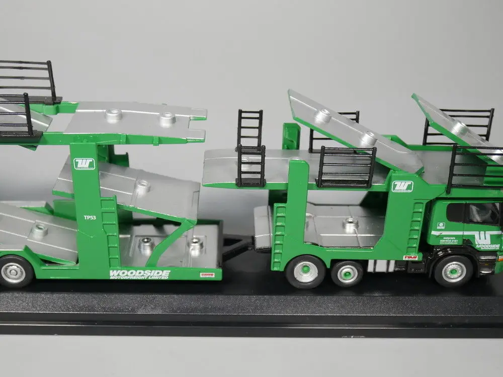 Авто ИНН Оксфорд 1: 76 Scania EVO 6 Автовоз Woodside motorfreight литья под давлением модель