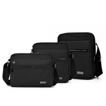 

16052 New high-end Durable Oxford Shoulder Bag Horizontal and Vertical Style Messenger Bags Travel Men's Bag