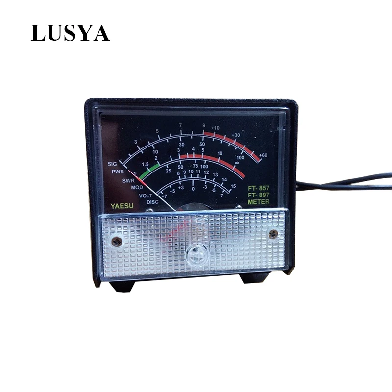 

Lusya External S meter /SWR / Power Meter display standing wave meter only For Yaesu FT-857D FT-897D T0708