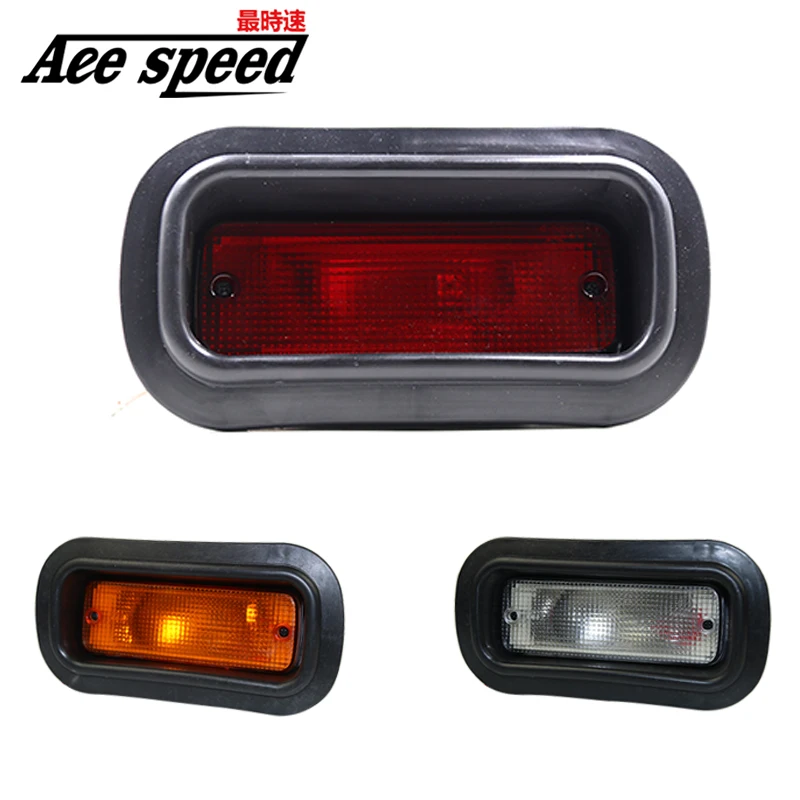 Универсальный для HONDA CIVIC DEL SOL CRX EF SI JDM EDM CUSTOM RED LENS REAR BUMPER FOG LIGHf1|Сигнальная лампа| |
