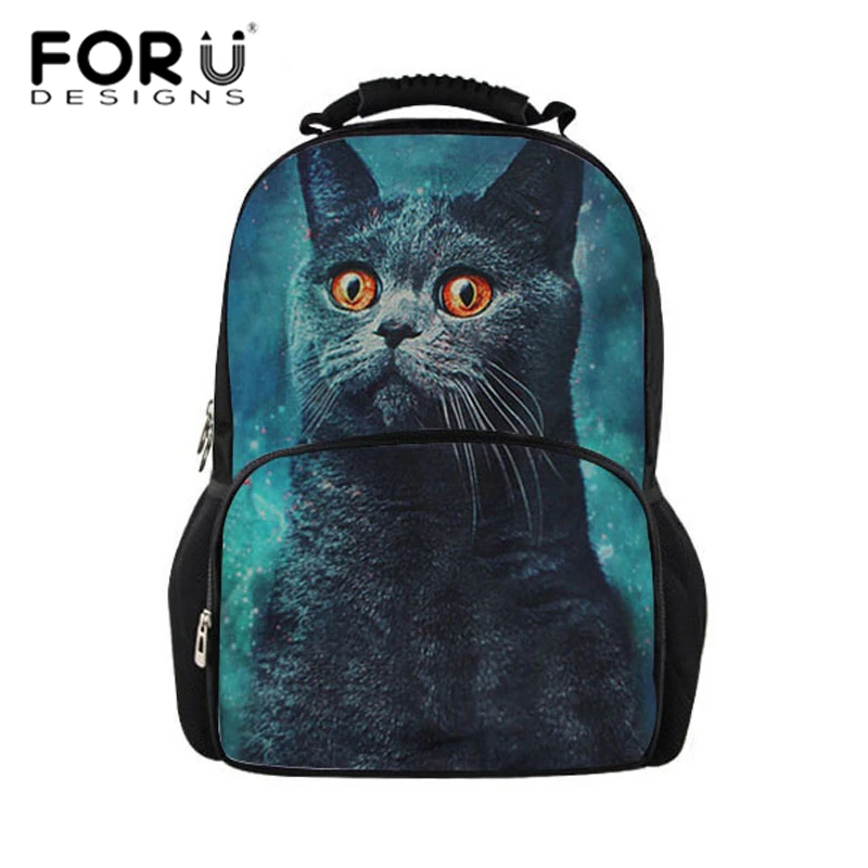 

Kitty Cat Backpack Women 2016 Hot Sale School Bags for Teenager Girls Backpacks Pug Dog Mochila Feminina Bagpack sac a dos Bag
