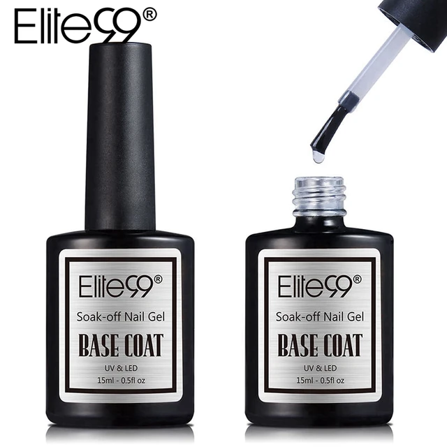 Elite99 15ml Basis Mantel UV Gel Polnischen Basis Beschichtung Für Nail art Nail art Lack Gehärtet mit UV LED lampe Lange Professionelle Basis