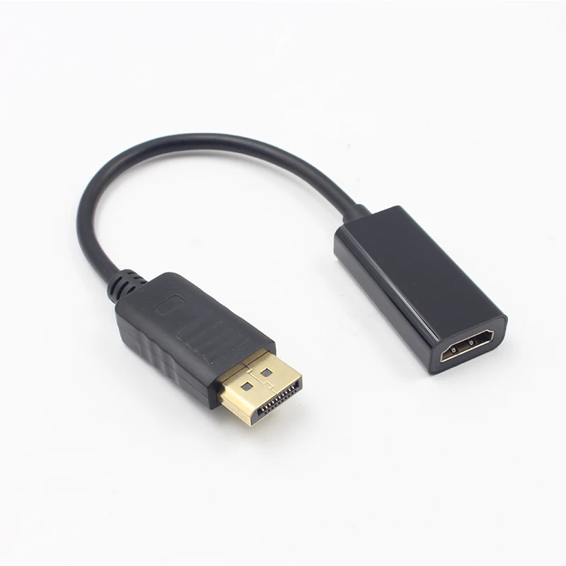 Адаптер kebidu DP к HDMI DisplayPort HDTV кабелю адаптер Преобразователь Новый штекер гнездо