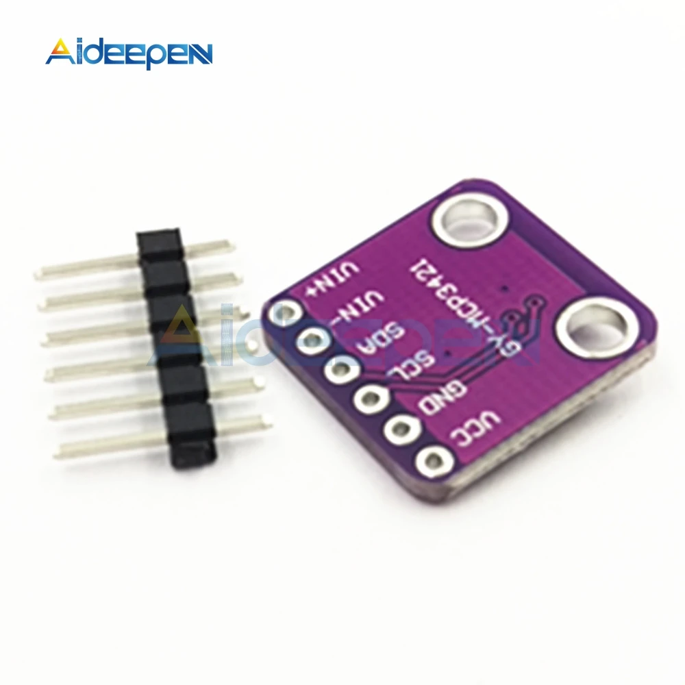 MCP3421 I2C SOT23 6 Delta Sigma ADC оценочный модуль плата для модуля последовательного