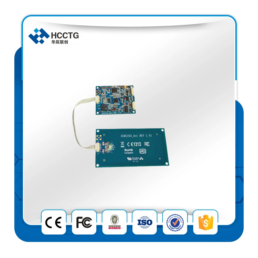 13 56 МГц Iso18092 ISO 14443 Бесконтактный Смарт NFC киоск считыватель карт со съемной