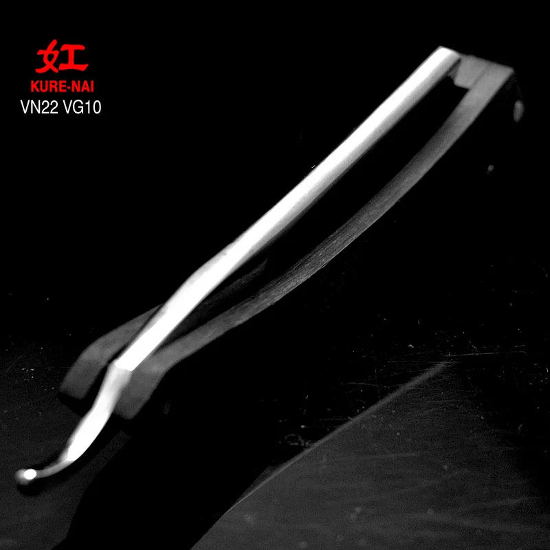 1 х "KURE-NAI" VN22, бритье готовое VG10 лезвие из нержавеющей стали с деревянной ручкой складная бритва
