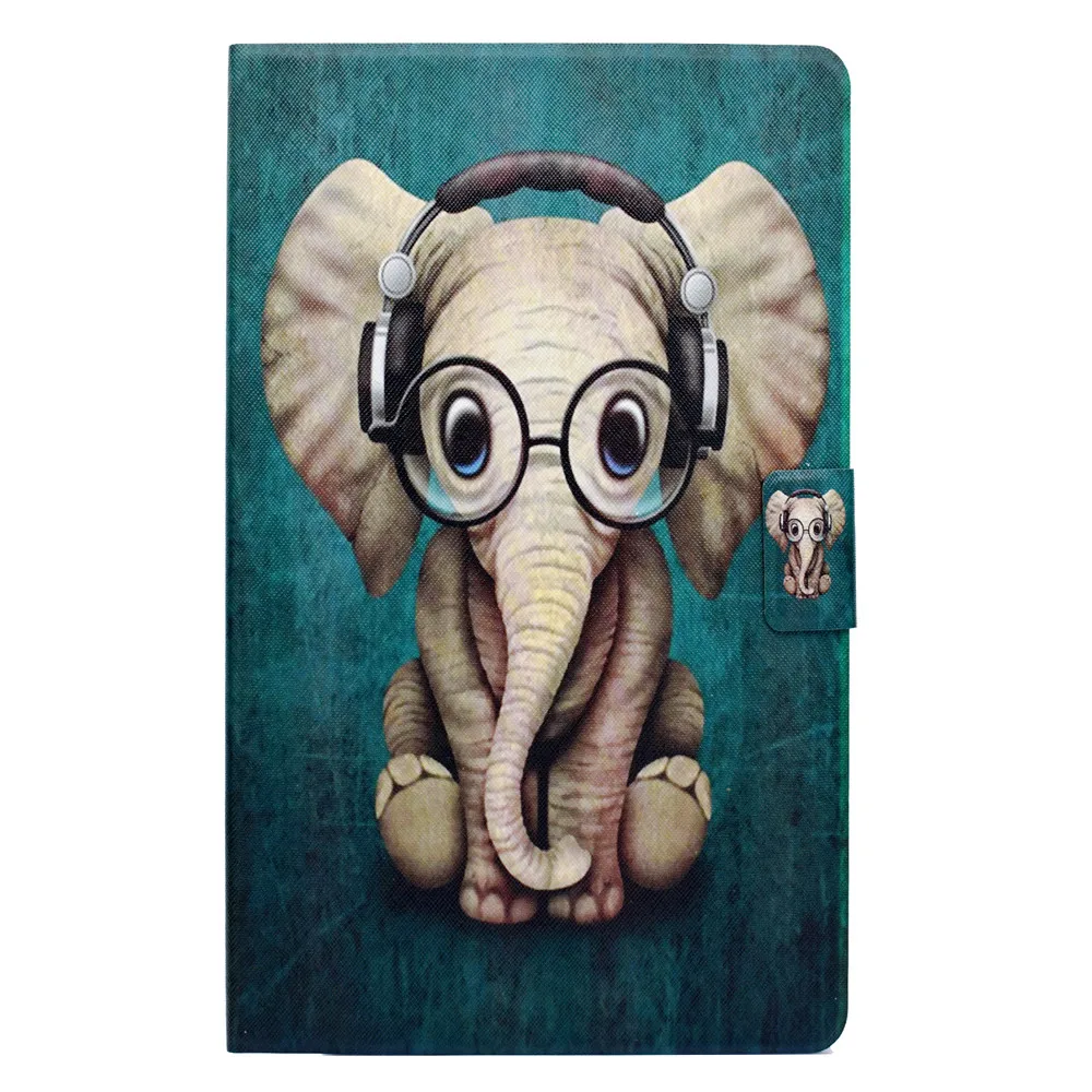 

Universal Leather Stand Case Cover Gift For Kindle Fire HD8 2017 protective Shell/Skin for tabelt pad A30