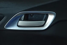 

Lapetus Chrome Inner Car Door Handle Bowl Frame Cover Trim Fit For Honda FIT JAZZ 2014 2015 2016 Accessories Interior