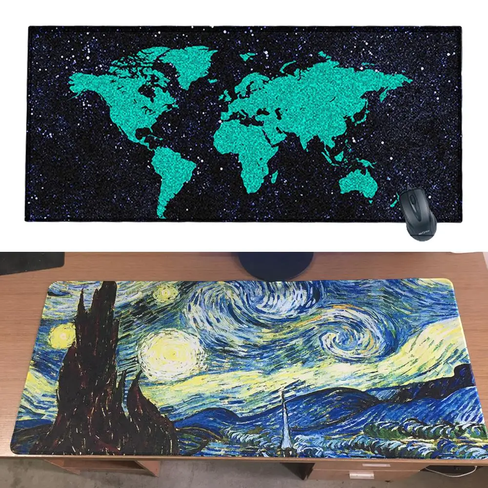 Viviration Rubber New Gaming Soft Mousepad Mat Large 90*40cm XL Size Mat Desk Pad For Trackball Laser Optical Mice Mouse For lol