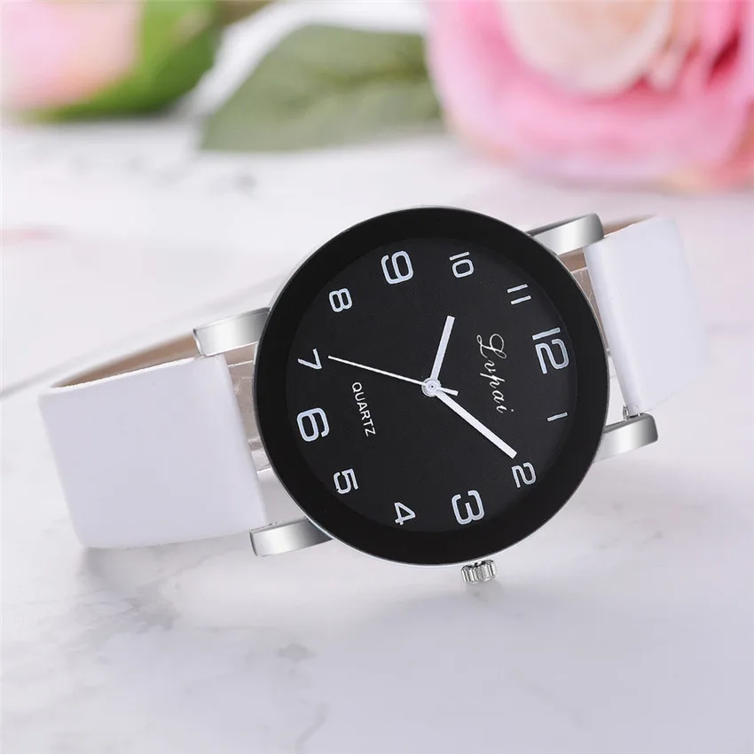 Новейшая мода Lvpai женские часы повседневные кварцевые часы с кожаным ремешком аналоговые наручные часы подарок роскошные relogio feminino A3