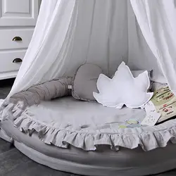 Новинка, детская кроватка, портативная, съемная и моющаяся кроватка, дорожная кровать для детей, детская хлопковая Колыбель