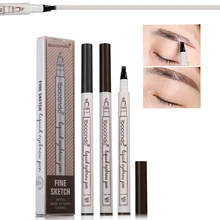 Luckyfine карандаш для бровей 3D голова длинный-стойкий для бровей ручка гладкая Водонепроницаемая наращивание бровей