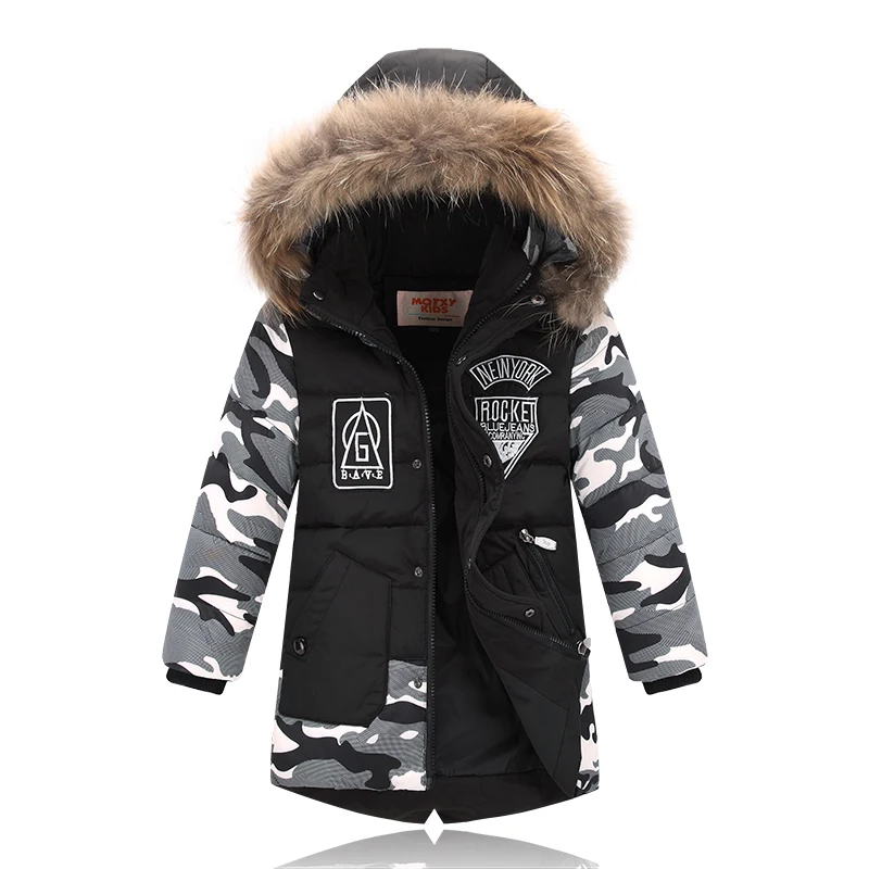 Kids Winter Coats Baby Boys Outerwear Down Jacket Boys ...