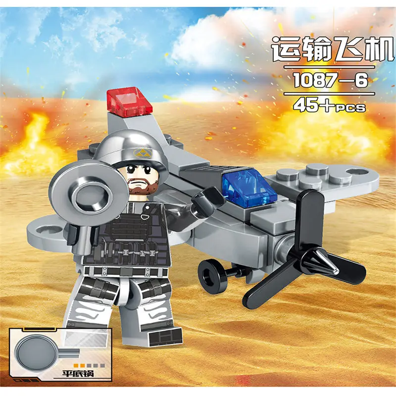 Compatible Legoings Model Building Kits Toys for Boys Military Profession Series Star Wars DIY Building Blocks Figures Mini Toy  (10)
