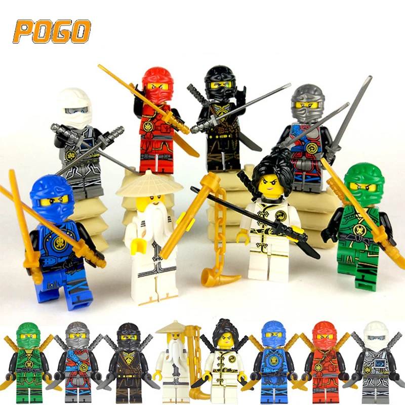 24pcs Doll Legoing Ninjagos Action Figures Marvel Building Blocks Bricks Infinity War Toys For Children Gifts 2018