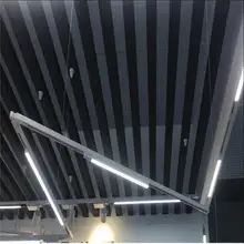 20W40W Современная длинная трубка светодиодный Трек свет трек лампа, космический дизайн Прохладный Офис Бар Ресторан Шоурум магазин дисплей свет трубки