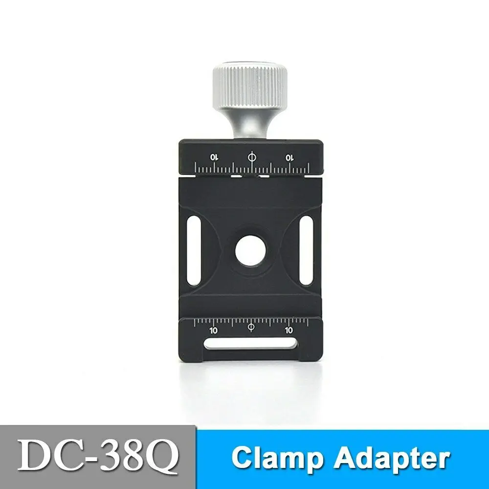 

Alloy DC-38Q Screw Knob Clamp Arca Swiss for Tripod Ballhead& 3 Strap Bosses