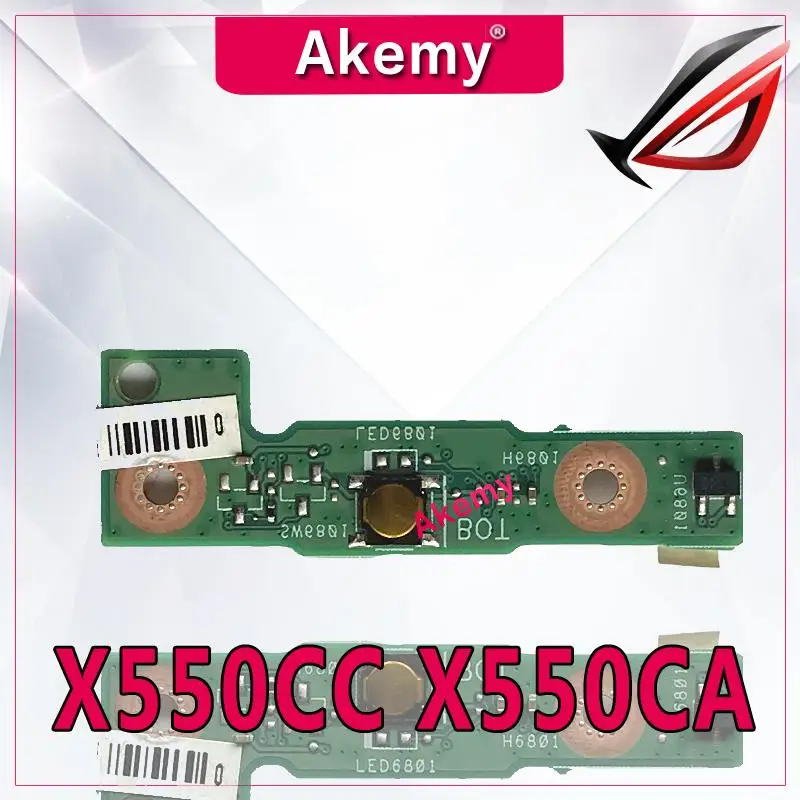

Akemy Original For ASUS X550V X550CC X550CA X550VC X550VB Power Switch button BOARD With Cable 100% Tested Fast Ship