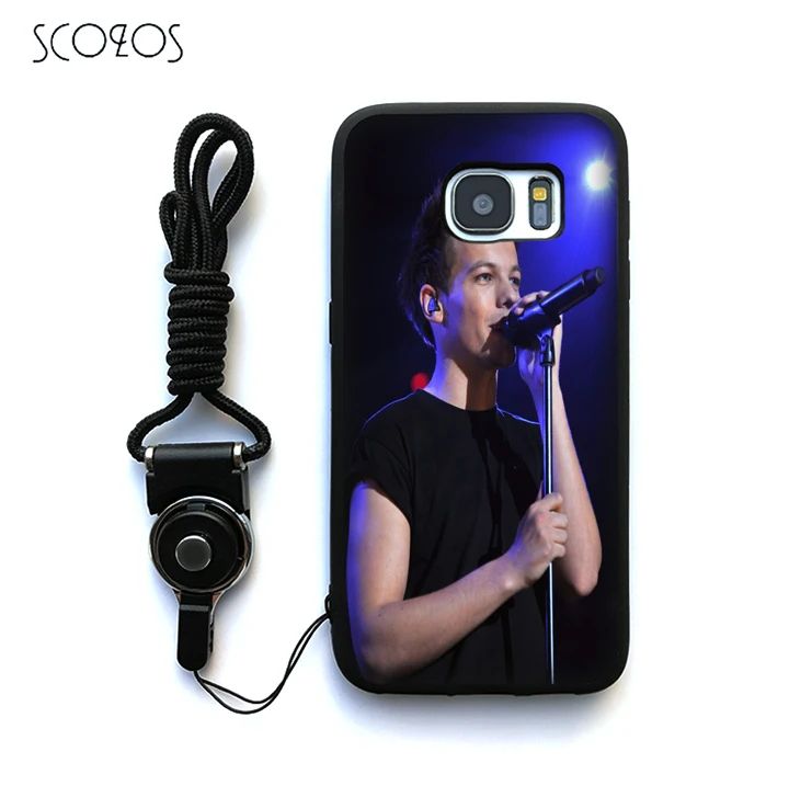SCOZOS Louis Tomlinson Silicone Case Cover For Samsung Galaxy S6 S7 S7 edge S8 S8 Plus J3 J5 J7 A3 A5 A7 2016 Note 8 &ww209