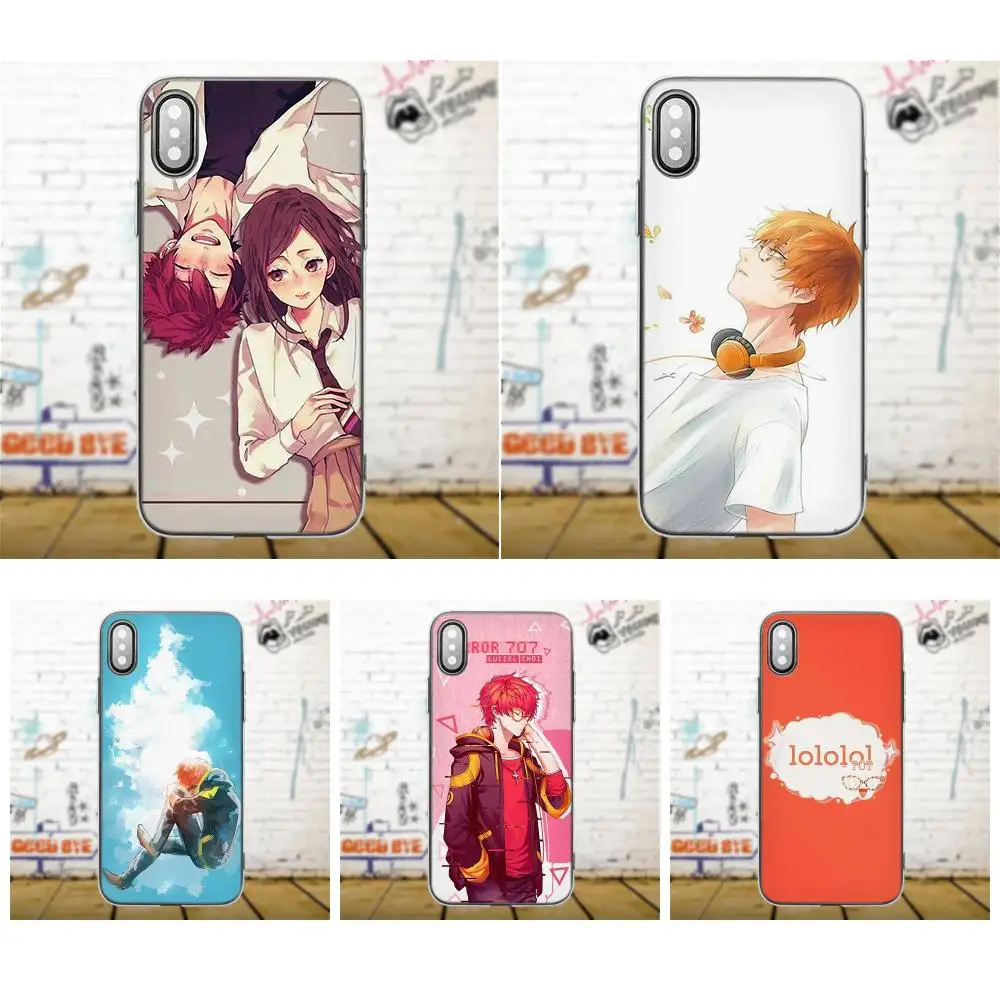 

Bixedx TPU Cute Skin For Xiaomi Redmi 5 4A 3 3S Pro Mi4 Mi4i Mi5 Mi5S Mi Max Mix 2 Note 3 4 Plus 707 Mystic Messenger