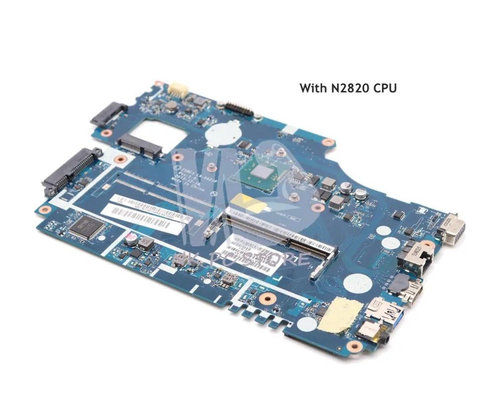 NOKOTION NBY4711002 NB. Y4711.002 для acer aspire E1-510 E1-510-2500 Материнская плата ноутбука Z5WE3 LA-A621P N2820 cpu DDR3