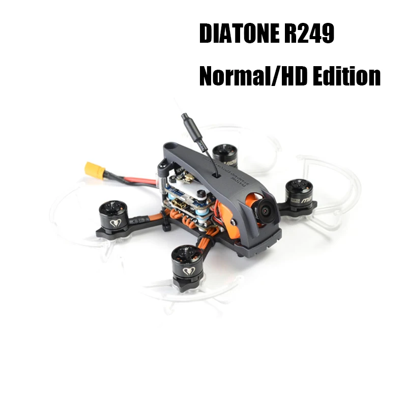 

Diatone Innovations 2019 GT R249 HD Edition 2 Inch 4S F4 OSD 25A RunCam Micro Swift/Split mini 2 TX200U FPV Racing Drone PNP