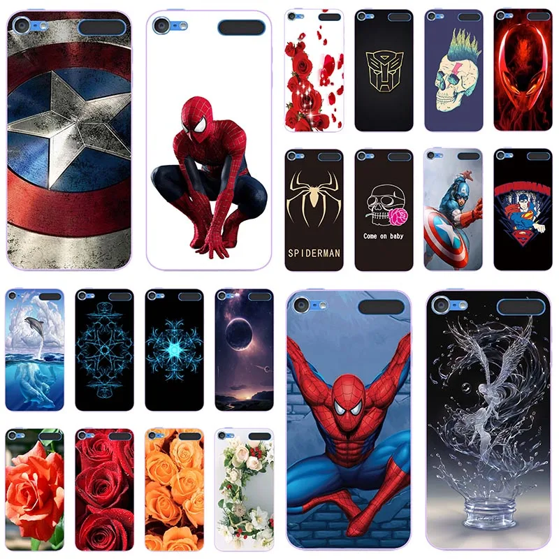 

Phone Soft Case for Apple iPod Touch 6 6th / 5 5th Printing Pattern TPU Protective Soft Silicone Cover Case Phone Cover Coque