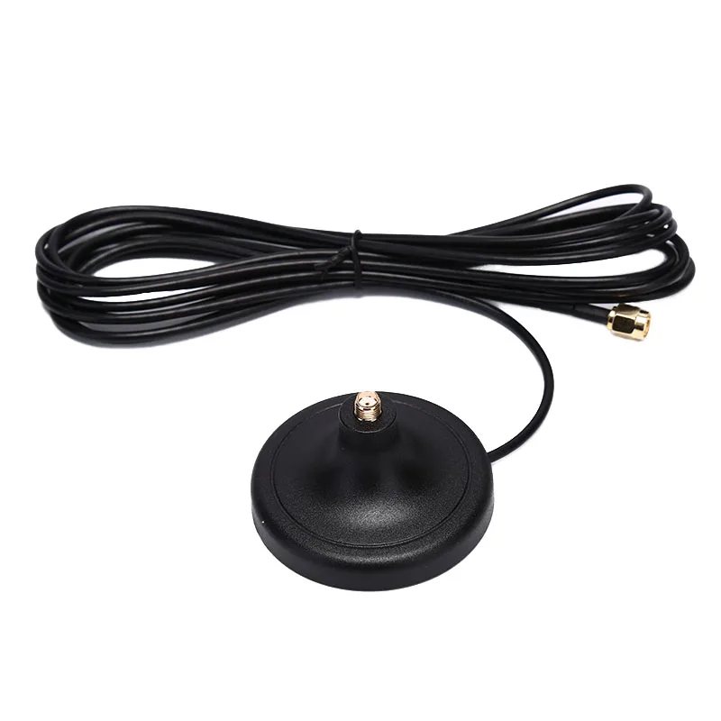 Antenna Extension Cable 3M length RP-SMA Male to Female WiFi Magnetic Base for Router Wireless Network Card