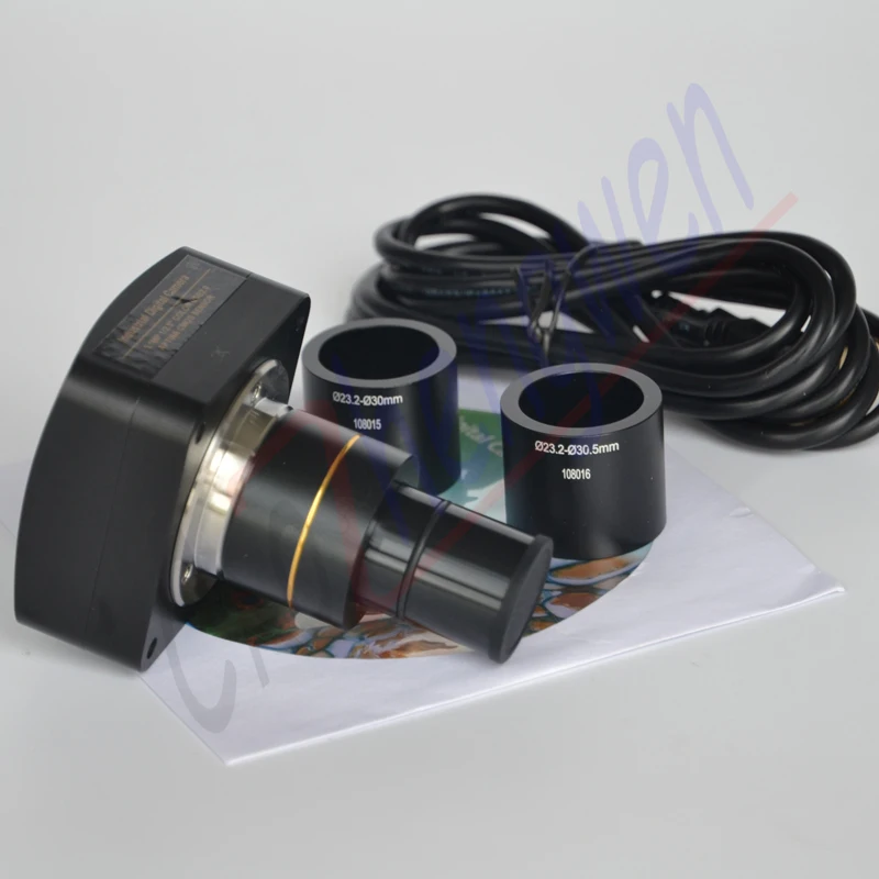 

FYSCOPE CE ISO 5MP USB Microscope Camera + Software +0.5X lens