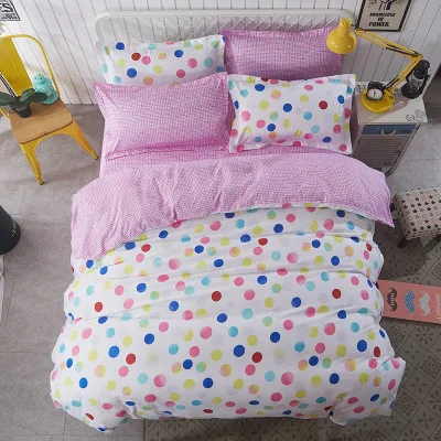

printing Watermelon Bedding set Cotton bed sheet duvet cover pillow case / edredon queen king size double bedclothes cubre canas