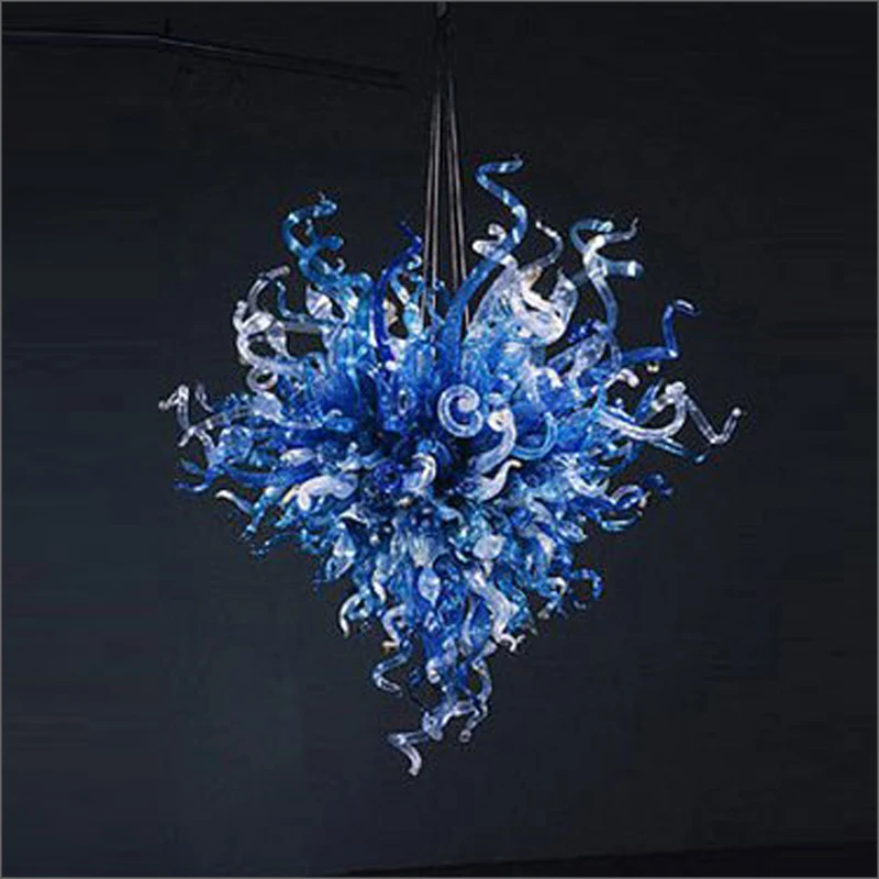 

Artistic Style Italian Blown Glass Chandeliers Blown Customized Color Glass Chandelier for Sale