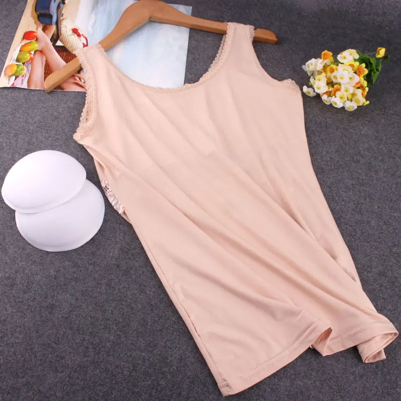 Lace shoulder belt ladies camisole sling shirt free padded long vest with black women tank top female singlet with padded Lace shoulder belt ladies camisole sling shirt free padded long vest with black women tank top female singlet with padded