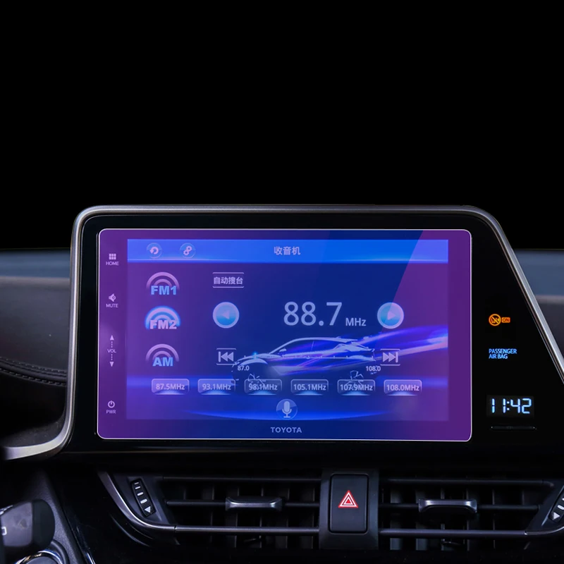 Защитная пленка для навигационного экрана Toyota C HR 2018 аксессуары автомобильная