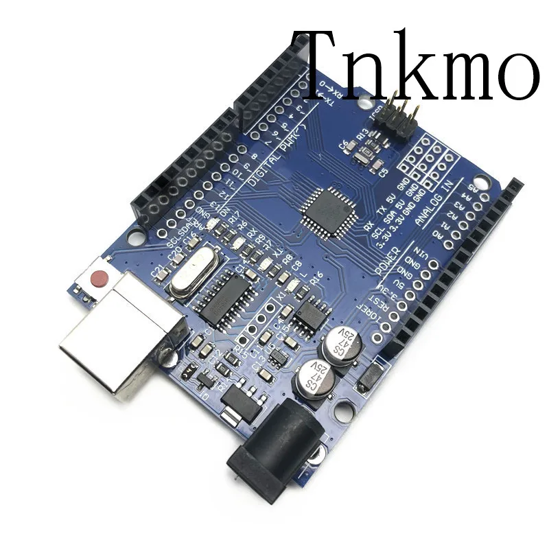 1 шт. UNO R3 MEGA328P CH340G для Arduino совместимый без usb-кабеля