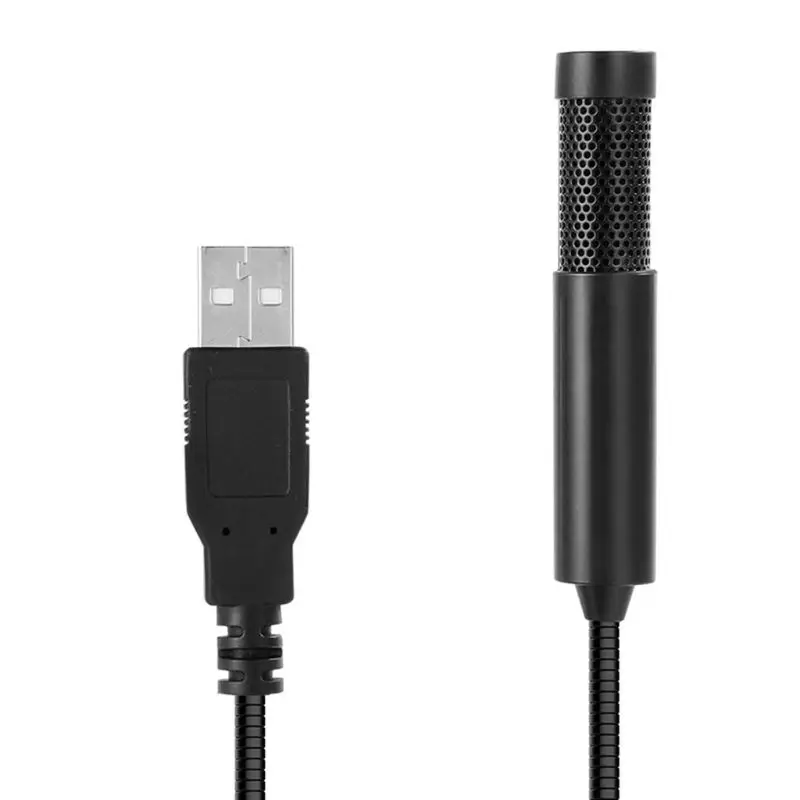 USB микрофон портативный регулируемый с защитой от шума аудио голосовая трубка