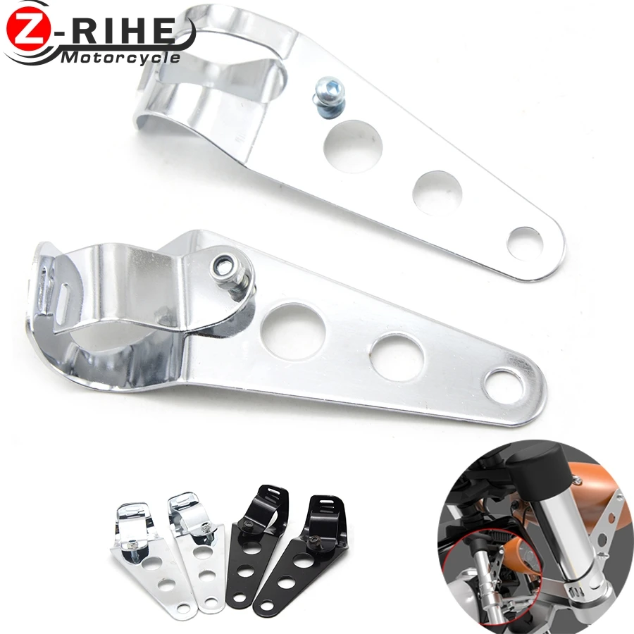 New Universal 33 45mm fork Tubes Motorcycles Headlight Mounting Holder