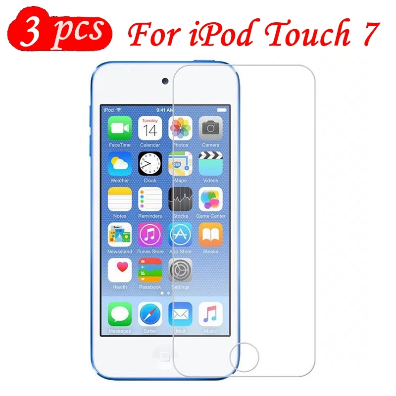 3 шт протектор экрана из закаленного стекла для Apple iPod Touch 7 9H 2.5D Взрывозащищенная