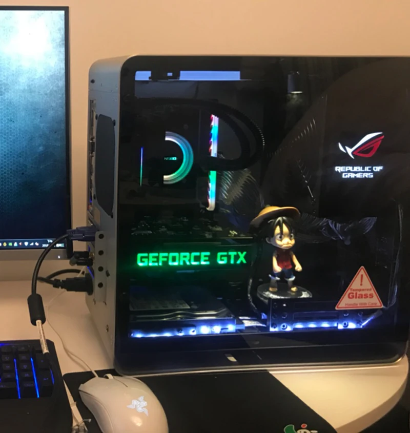 Светильник SSD, внутренний корпус, табличка, светильник Faith, плата для ROG msi EVEA, жесткий диск, блок питания, графическая декорация, карты