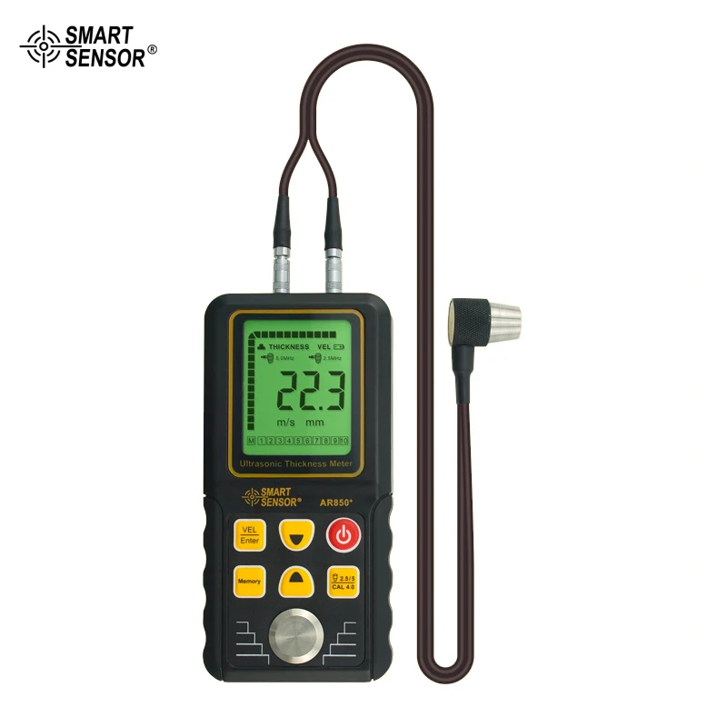 

Portable Digital Ultrasonic Thickness Gauge Meter Smart Sensor AR850