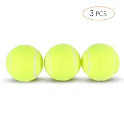 3 шт Теннисный тренировочный инструмент упражнения теннисные мячи многоразовые для практических занятий теннисные мячи обучение