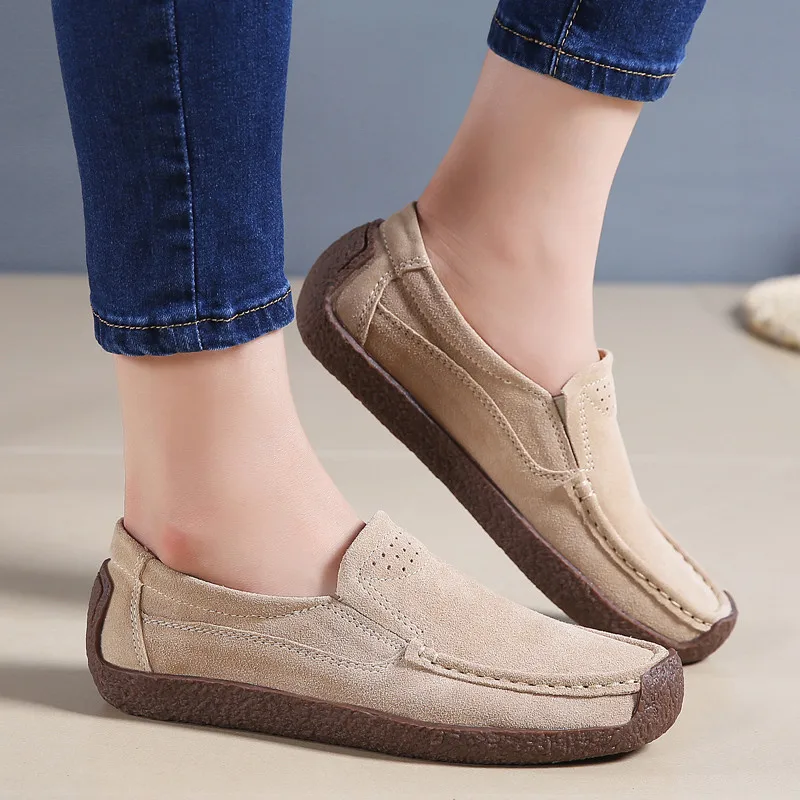 FEVRAL-Brand-Woman-Flats-Soft-Slip-On-Cow-Suede-Casual-Shoes-Platform-Sneakers-Spring-Autumn-Moccasins (1)