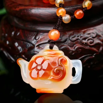

Exquisite jewelry fashion teapot pendant necklace luck blessing jewelry lovers jewelry wholesale./4