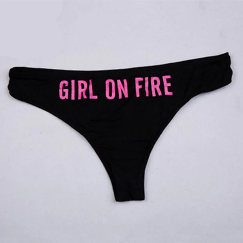 Girl On Fire Women Sexy Panties  2
