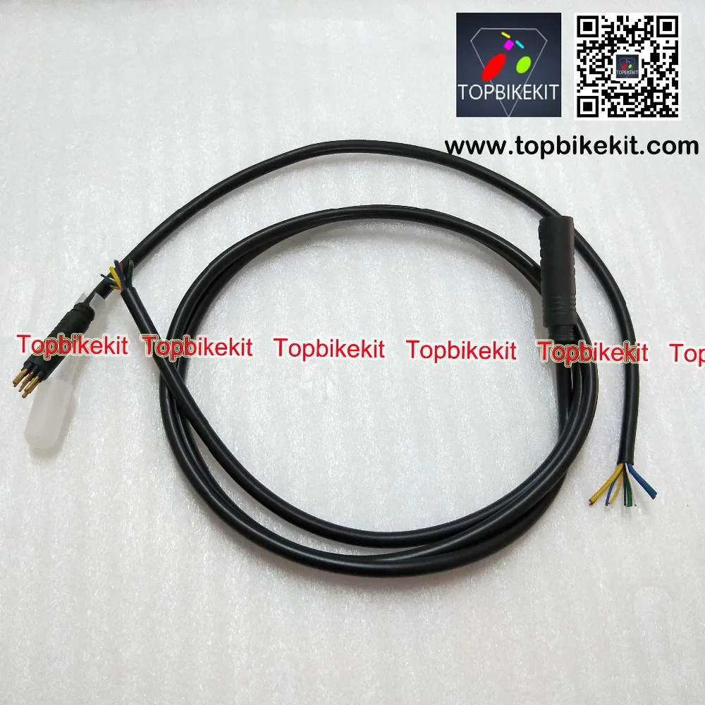 A Pair of 9 Pins Waterproof Plug MaleFemale Extended Cable Connector for Motor (4)