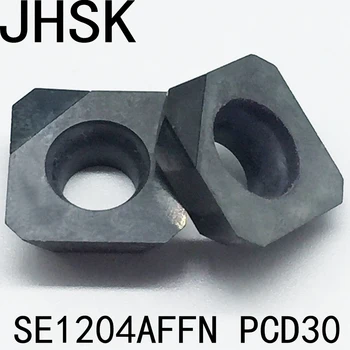

2pcs SE1204AFFN PCD30 Insert Diamond blade tools Used for Aluminum Polycrystalline diamond tools PCD cnc
